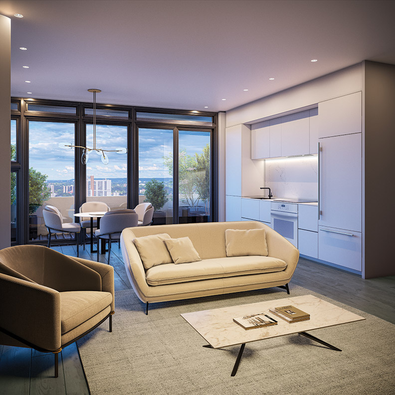 Living Room Moderne