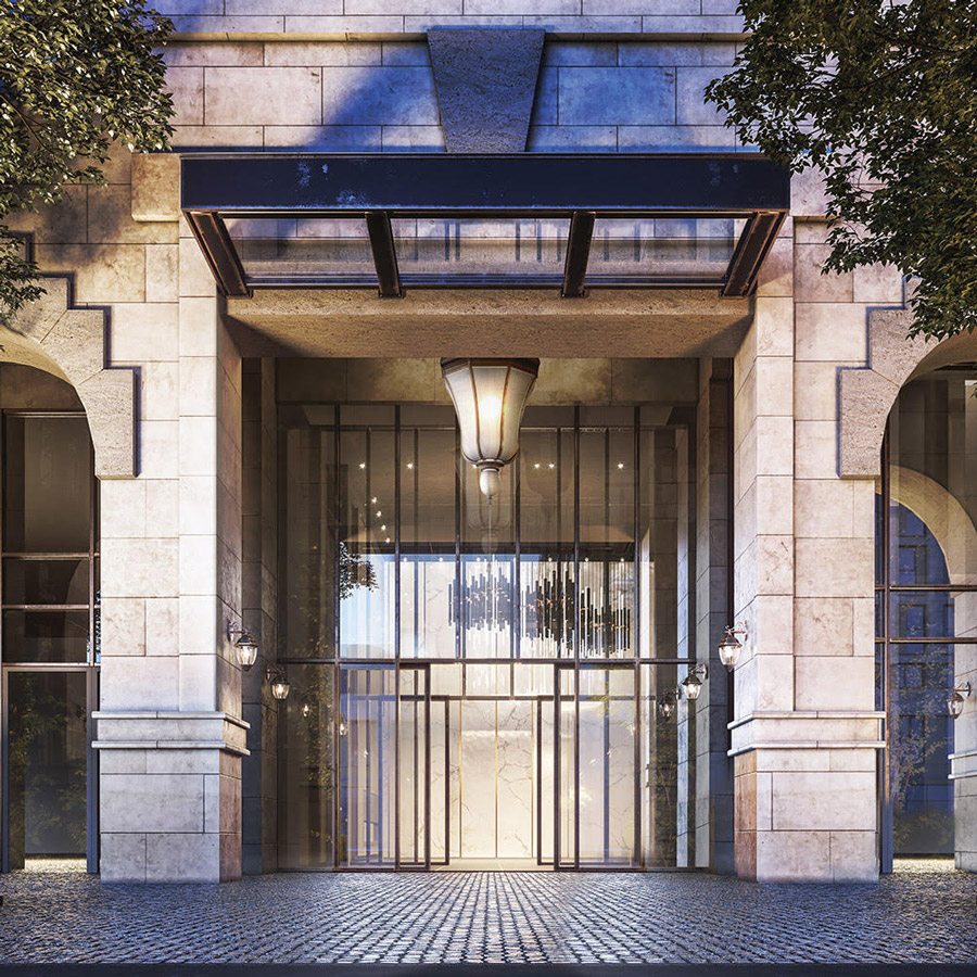 The Entrance Moderne